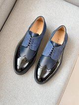 Plavo-crne svečane cipele